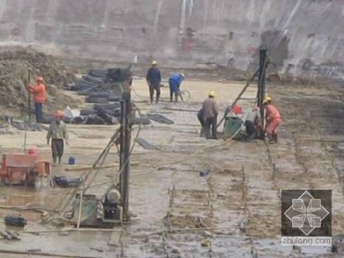 望城我公司承建北京房山区水池地基注浆加固工程